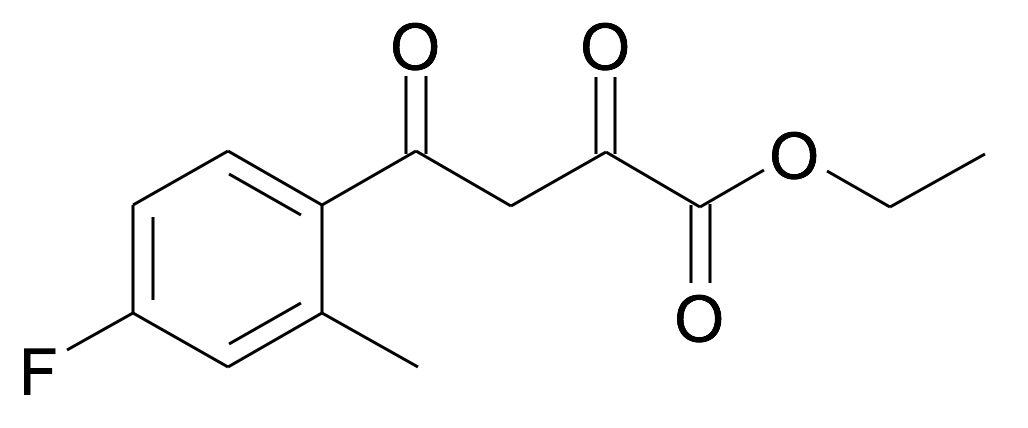 2368870-68-0 | MFCD31714299 | 4-(4-Fluoro-2-methyl-phenyl)-2,4-dioxo-butyric acid ethyl ester | acints