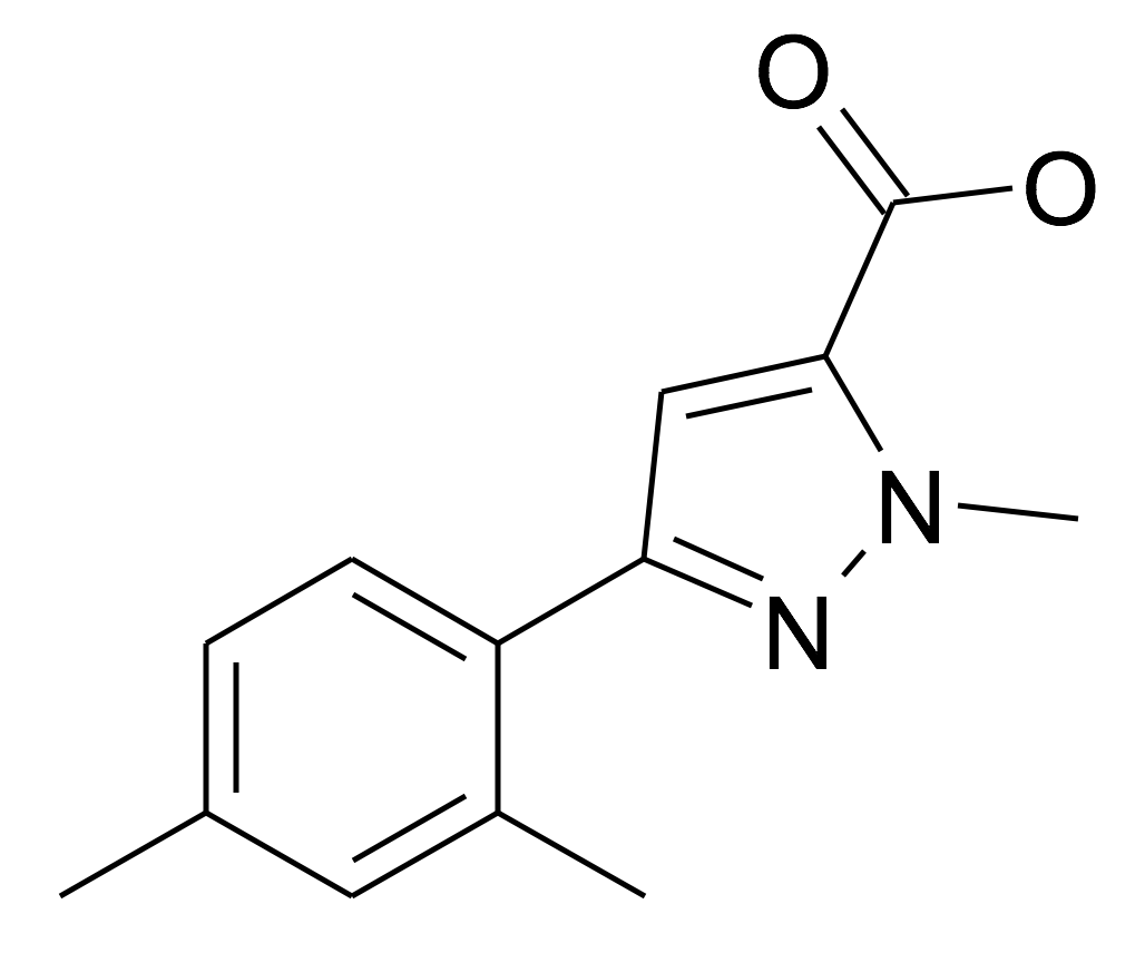 1015868-58-2 | MFCD16631562 | 5-(2,4-Dimethyl-phenyl)-2-methyl-2H-pyrazole-3-carboxylic acid | acints