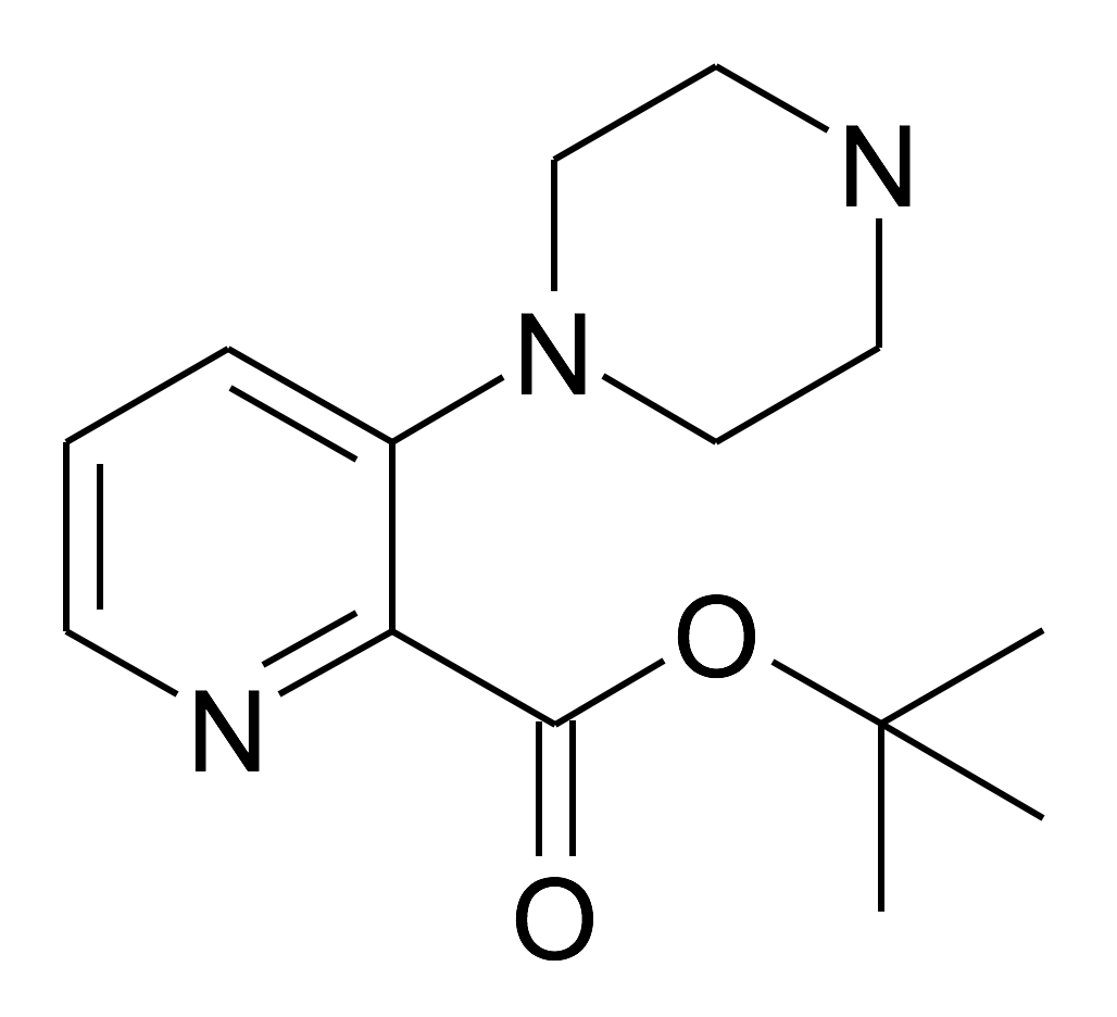 3-Piperazin-1-yl-pyridine-2-carboxylic acid tert-butyl ester