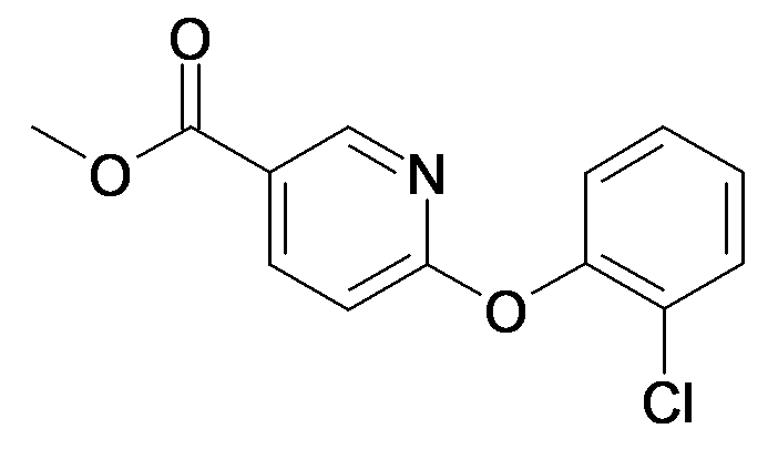 6-(2-Chloro-phenoxy)-nicotinic acid methyl ester