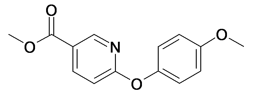 MFCD34168766 | 6-(4-Methoxy-phenoxy)-nicotinic acid methyl ester | acints