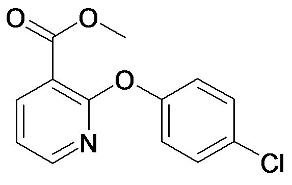 MFCD34168776 | 2-(4-Chloro-phenoxy)-nicotinic acid methyl ester | acints