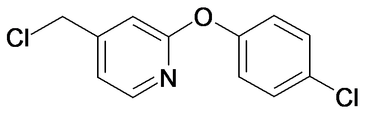 4-Chloromethyl-2-(4-chloro-phenoxy)-pyridine