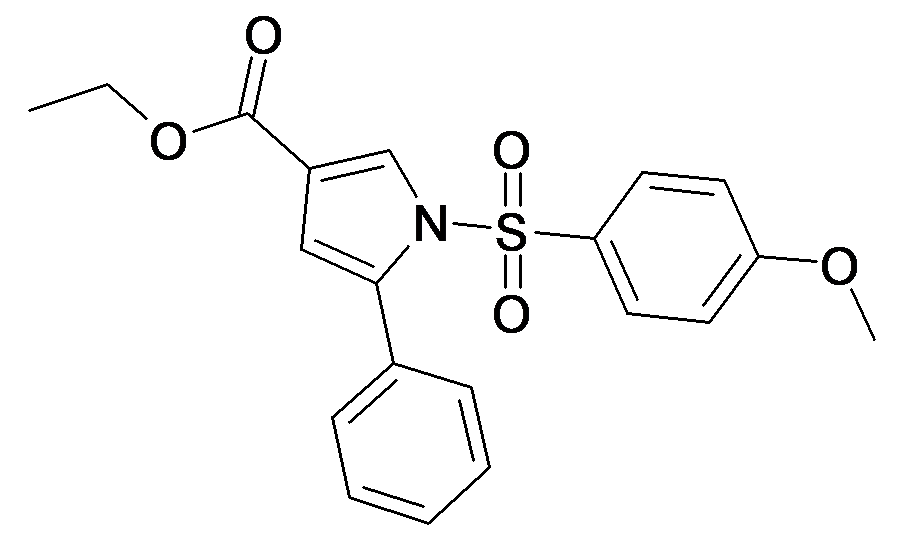 881673-36-5 | MFCD11875780 | 1-(4-Methoxy-benzenesulfonyl)-5-phenyl-1H-pyrrole-3-carboxylic acid ethyl ester | acints