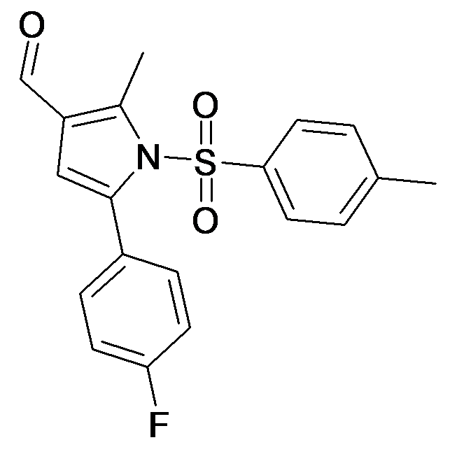 5-(4-Fluoro-phenyl)-2-methyl-1-(toluene-4-sulfonyl)-1H-pyrrole-3-carbaldehyde