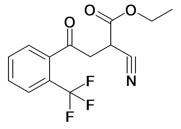 881673-53-6 | MFCD31543864 | 2-Cyano-4-oxo-4-(2-trifluoromethyl-phenyl)-butyric acid ethyl ester | acints