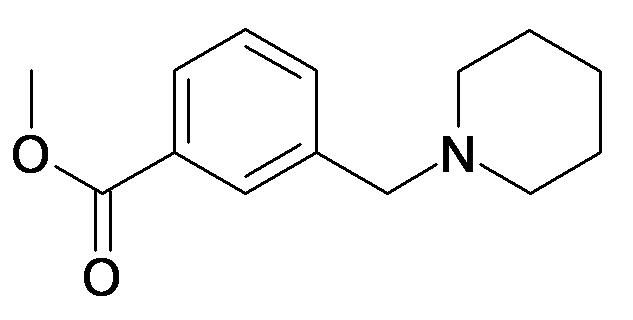 3-Piperidin-1-ylmethyl-benzoic acid methyl ester