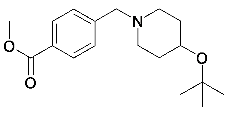 4-(4-tert-Butoxy-piperidin-1-ylmethyl)-benzoic acid methyl ester