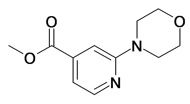 262296-00-4 | MFCD03411684 | 2-Morpholin-4-yl-isonicotinic acid methyl ester | acints