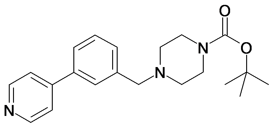 4-(3-Pyridin-4-yl-benzyl)-piperazine-1-carboxylic acid tert-butyl ester