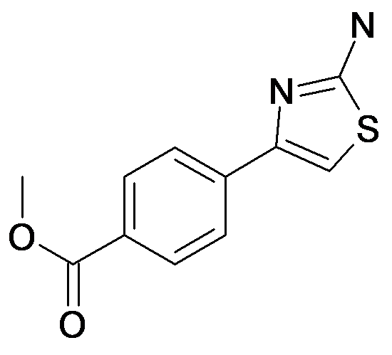 206555-77-3 | MFCD03030162 | 4-(2-Amino-thiazol-4-yl)-benzoic acid methyl ester | acints