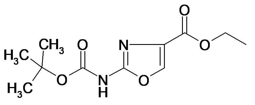 244236-51-9 | MFCD11975886 | 2-tert-Butoxycarbonylamino-oxazole-4-carboxylic acid ethyl ester | acints