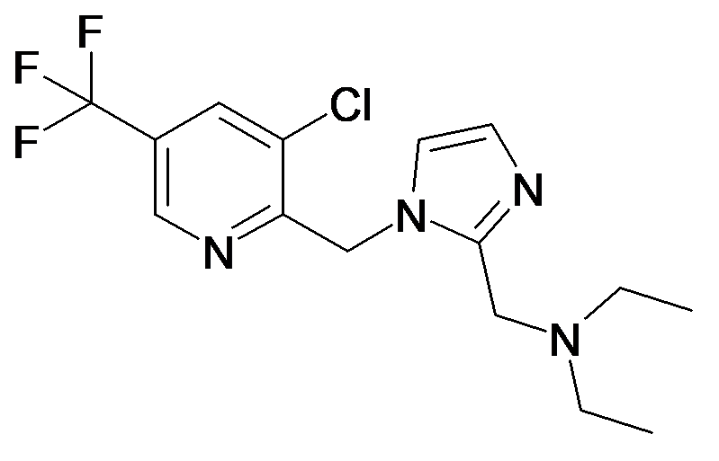 [1-(3-Chloro-5-trifluoromethyl-pyridin-2-ylmethyl)-1H-imidazol-2-ylmethyl]-diethyl-amine | acints