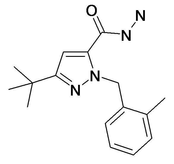 MFCD34168849 | 5-tert-Butyl-2-(2-methyl-benzyl)-2H-pyrazole-3-carboxylic acid hydrazide | acints