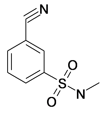 56542-62-2 | MFCD09347282 | 3-Cyano-N-methyl-benzenesulfonamide | acints