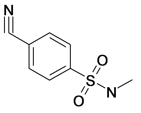 56236-82-9 | MFCD08869212 | 4-Cyano-N-methyl-benzenesulfonamide | acints