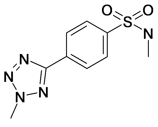 N-Methyl-4-(2-methyl-2H-tetrazol-5-yl)-benzenesulfonamide