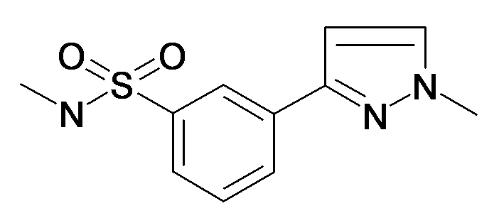 MFCD34168868 | N-Methyl-3-(1-methyl-1H-pyrazol-3-yl)-benzenesulfonamide | acints