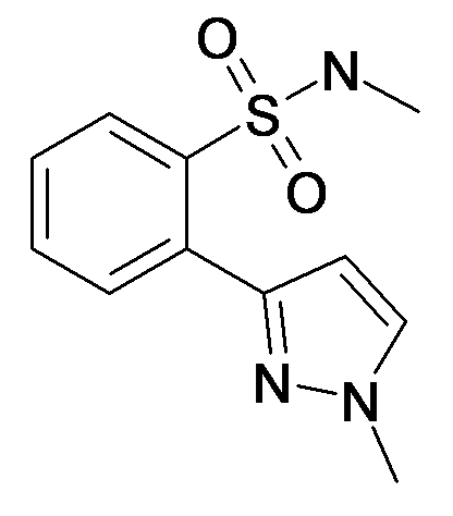 N-Methyl-2-(1-methyl-1H-pyrazol-3-yl)-benzenesulfonamide