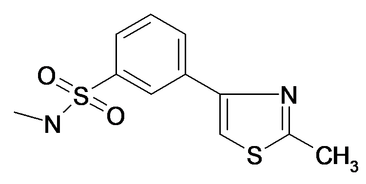 MFCD34168870 | N-Methyl-3-(2-methyl-thiazol-4-yl)-benzenesulfonamide | acints