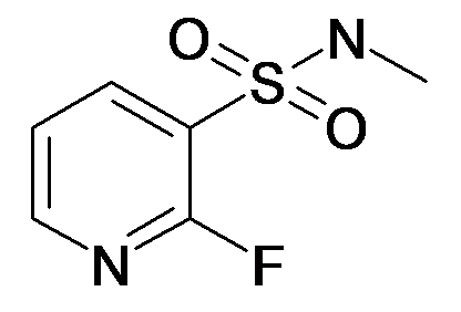 MFCD34168884 | 2-Fluoro-pyridine-3-sulfonic acid methylamide | acints