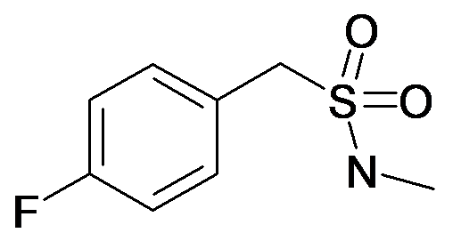 950244-83-4 | MFCD09871961 | C-(4-Fluoro-phenyl)-N-methyl-methanesulfonamide | acints