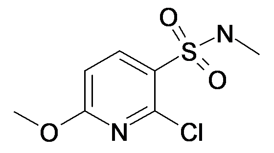 2-Chloro-6-methoxy-pyridine-3-sulfonic acid methylamide