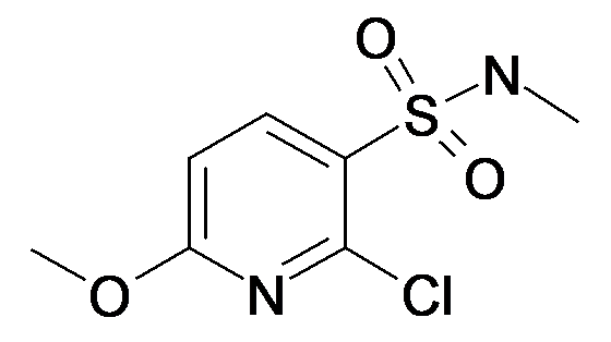 MFCD34168885 | 2-Chloro-6-methoxy-pyridine-3-sulfonic acid methylamide | acints