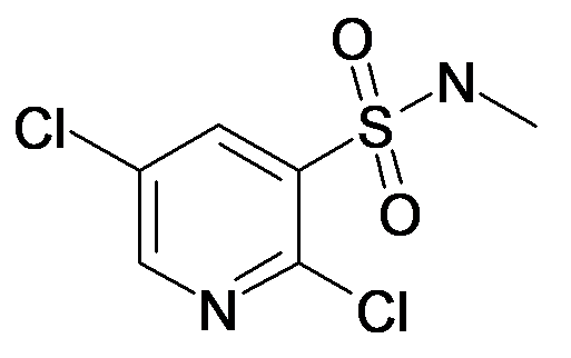 MFCD34168887 | 2,5-Dichloro-pyridine-3-sulfonic acid methylamide | acints