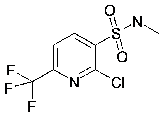 MFCD34168888 | 2-Chloro-6-trifluoromethyl-pyridine-3-sulfonic acid methylamide | acints