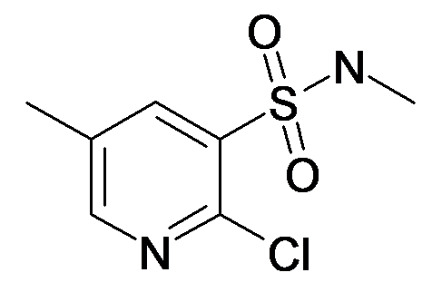 2-Chloro-5-methyl-pyridine-3-sulfonic acid methylamide