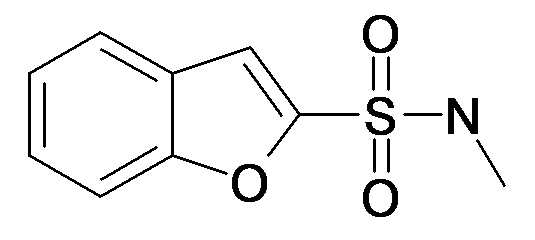 Benzofuran-2-sulfonic acid methylamide