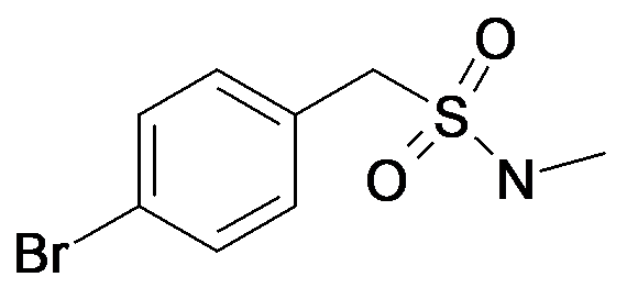 172517-39-4 | MFCD09871256 | C-(4-Bromo-phenyl)-N-methyl-methanesulfonamide | acints