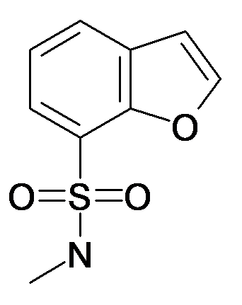 Benzofuran-7-sulfonic acid methylamide