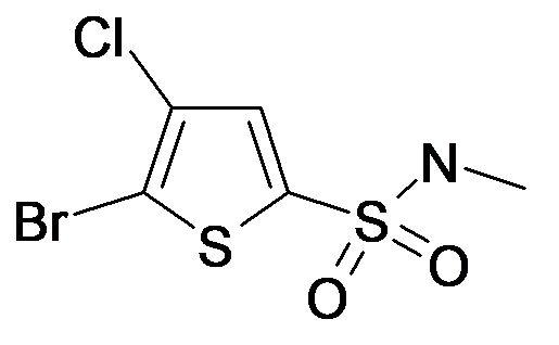 MFCD23841161 | 5-Bromo-4-chloro-thiophene-2-sulfonic acid methylamide | acints