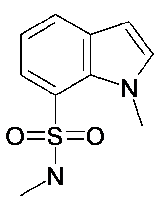 1-Methyl-1H-indole-7-sulfonic acid methylamide