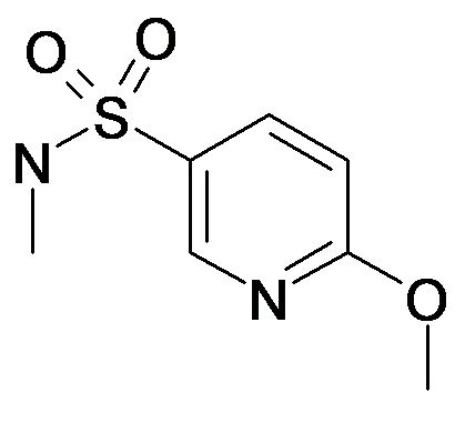 MFCD34168904 | 6-Methoxy-pyridine-3-sulfonic acid methylamide | acints