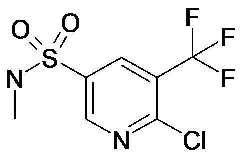 6-Chloro-5-trifluoromethyl-pyridine-3-sulfonic acid methylamide