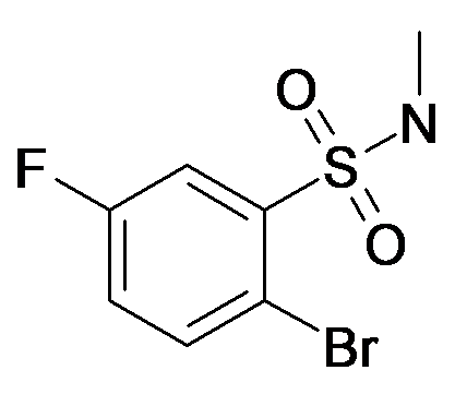 MFCD30329438 | 2-Bromo-5-fluoro-N-methyl-benzenesulfonamide | acints
