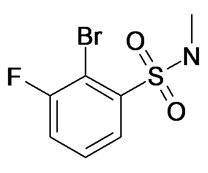 MFCD34168906 | 2-Bromo-3-fluoro-N-methyl-benzenesulfonamide | acints