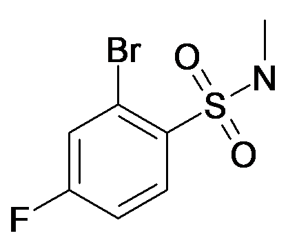 MFCD12157916 | 2-Bromo-4-fluoro-N-methyl-benzenesulfonamide | acints