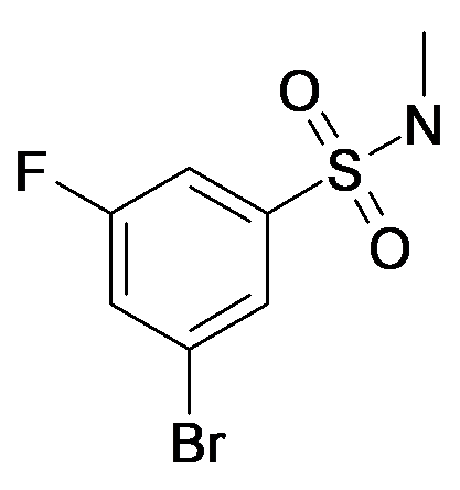 MFCD32014203 | 3-Bromo-5-fluoro-N-methyl-benzenesulfonamide | acints