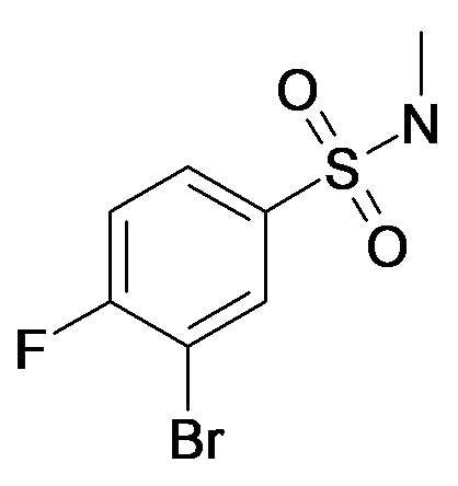 1864395-88-9 | MFCD31664914 | 3-Bromo-4-fluoro-N-methyl-benzenesulfonamide | acints