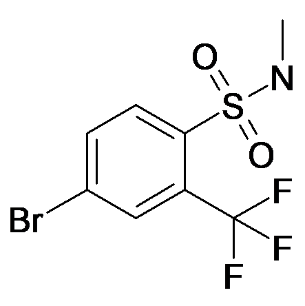 MFCD18426235 | 4-Bromo-N-methyl-2-trifluoromethyl-benzenesulfonamide | acints