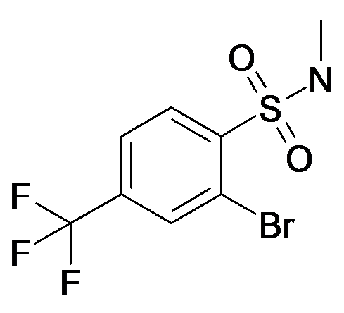 MFCD18426252 | 2-Bromo-N-methyl-4-trifluoromethyl-benzenesulfonamide | acints