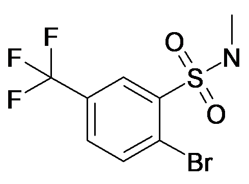 MFCD32649217 | 2-Bromo-N-methyl-5-trifluoromethyl-benzenesulfonamide | acints