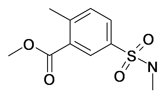 MFCD34168910 | 2-Methyl-5-methylsulfamoyl-benzoic acid methyl ester | acints