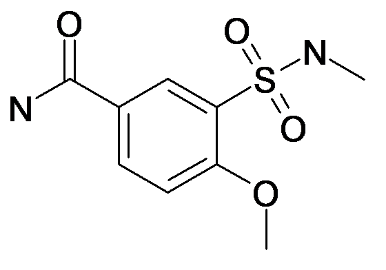 MFCD08070650 | 4-Methoxy-3-methylsulfamoyl-benzamide | acints