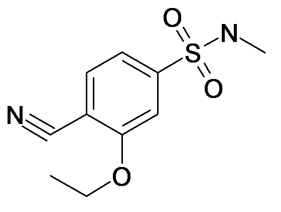 MFCD34168914 | 4-Cyano-3-ethoxy-N-methyl-benzenesulfonamide | acints