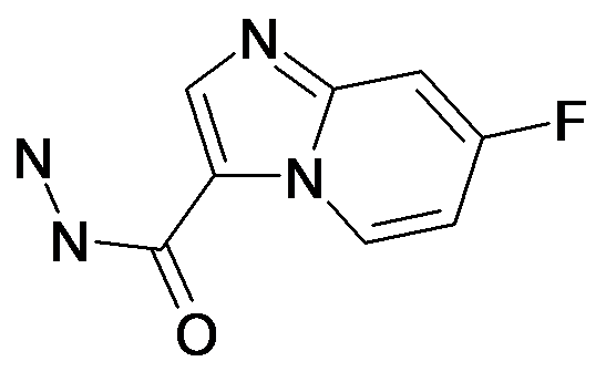 MFCD34168932 | 7-Fluoro-imidazo[1,2-a]pyridine-3-carboxylic acid hydrazide | acints